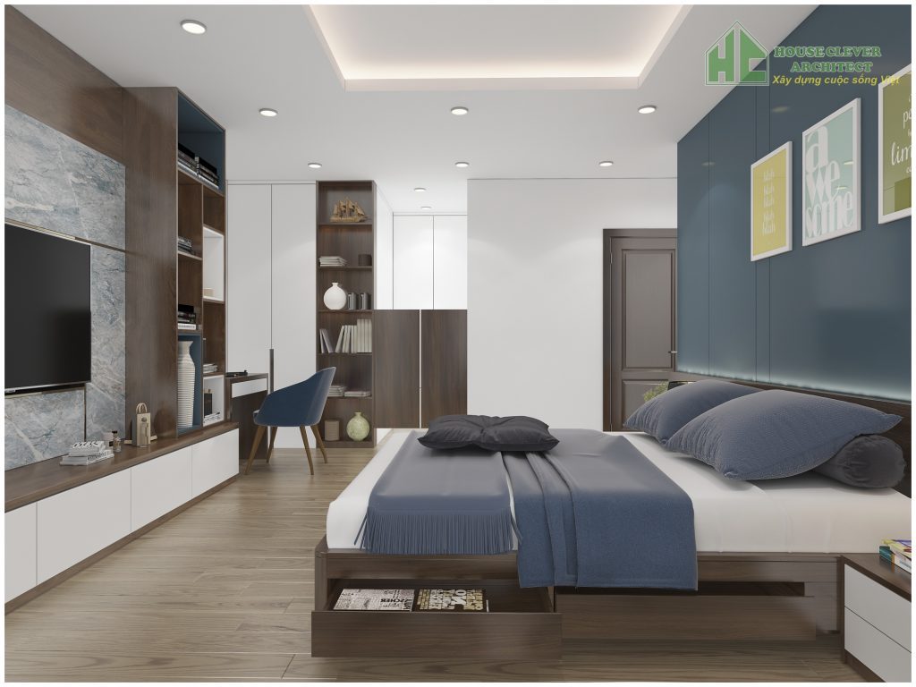 Nội thất phòng ngủ với công năng tiện nghi, khoa học