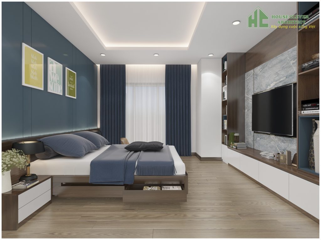 Nội thất không gian phòng ngủ bố mẹ đẹp hiện đại và tinh tế