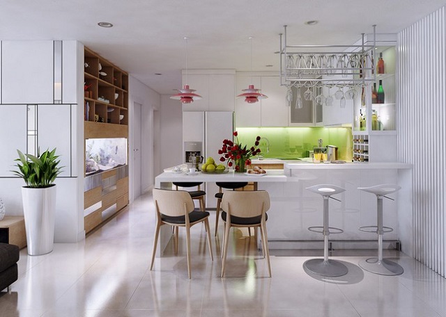 thiết kế căn hộ chung cư 70m2