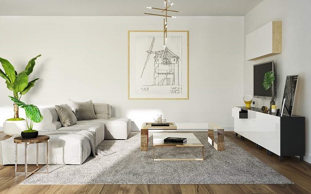 thiết kế căn hộ chung cư 70m2