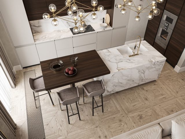 thiết kế căn hộ chung cư 70m2