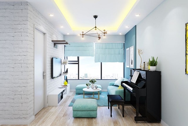 thiết kế căn hộ chung cư 70m2