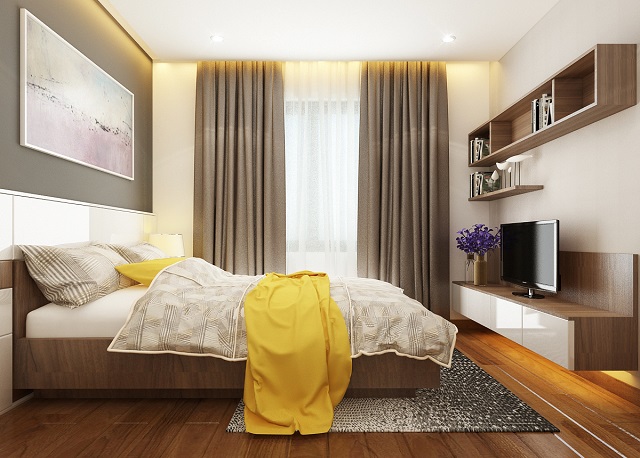 Thiết kế căn hộ 120m2 3 phòng ngủ
