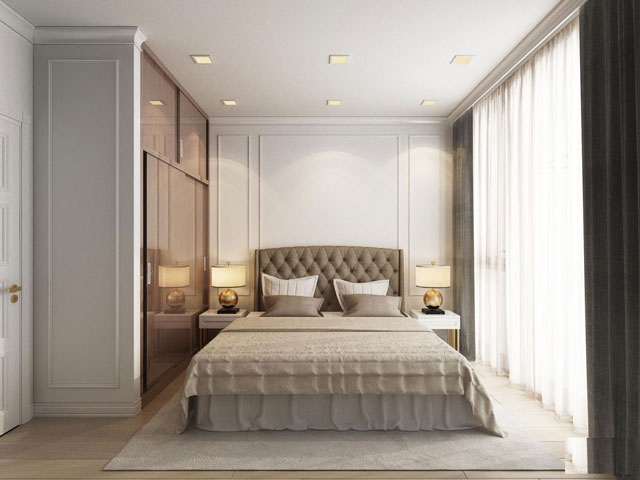 Thiết kế căn hộ 100m2 3 phòng ngủ