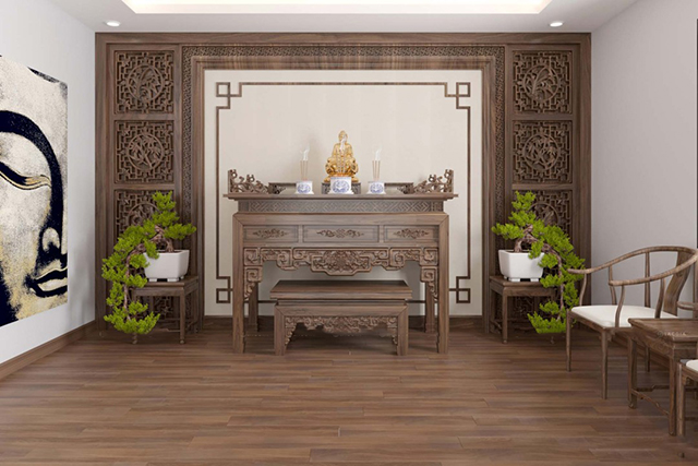 Mẫu thiết kế nhà tại Hà Nam 3 phòng ngủ 1 phòng thờ