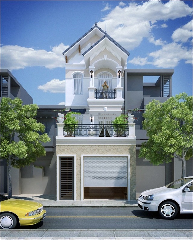 Mẫu thiết kế nhà kết hợp kinh doanh tại Hà Nam