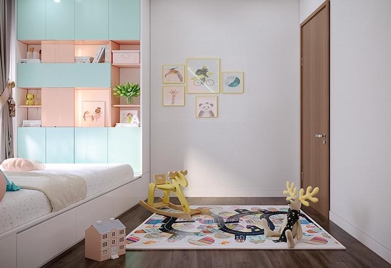 thiết kế phòng ngủ trẻ nhỏ