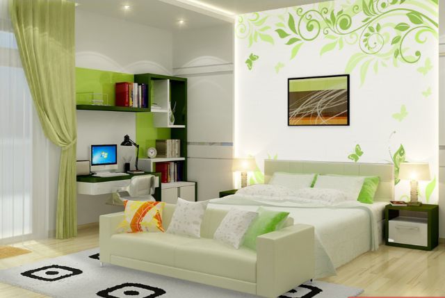 Phòng ngủ theo phong cách hiện đại, trang nhã