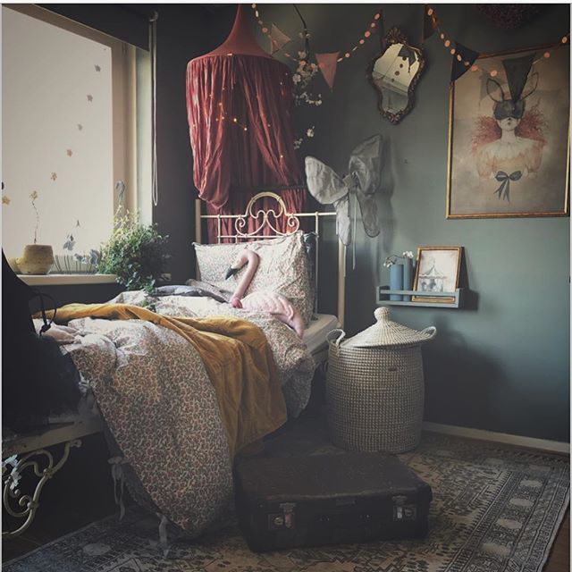 Phòng ngủ theo phong cách vintage được các bạn trẻ ưa chuộng