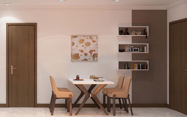 bàn ăn chung cư 4 ghế