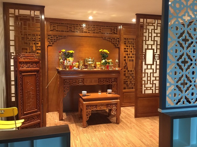 Bàn thờ án gian chung cư