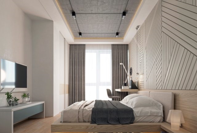 Mẫu nội thất phòng ngủ 80m2