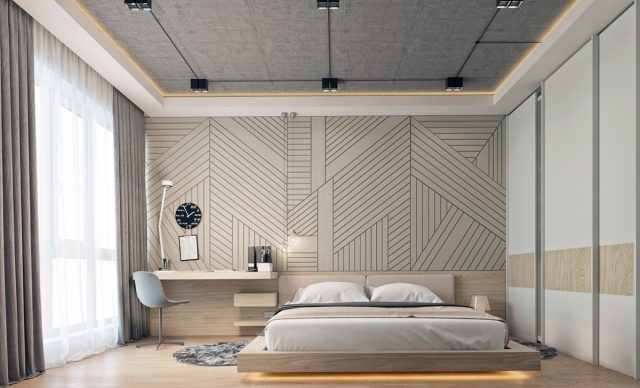 Mẫu nội thất phòng ngủ 80m2