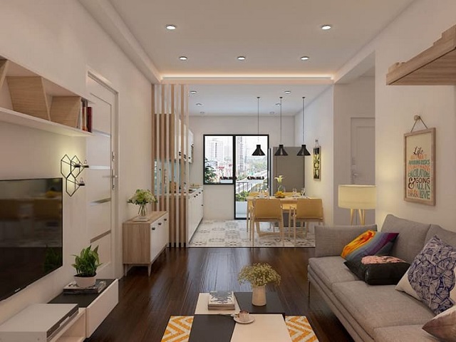 Tập trung thiết kế phòng khách vì đây là không gian quan trọng nhất 