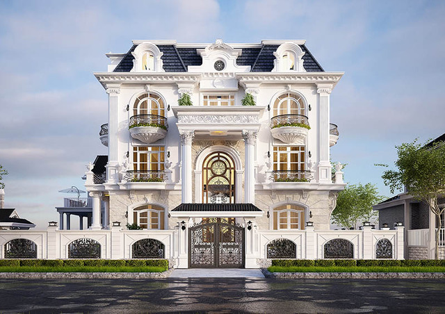 Mẫu biệt thự tân cổ điển