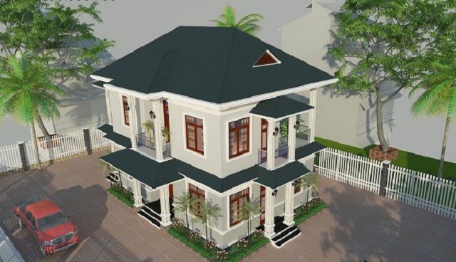 Thiết kế biệt thự nhà vườn