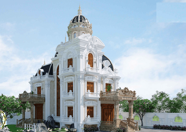 Vẻ ngoài của ngôi biệt thự