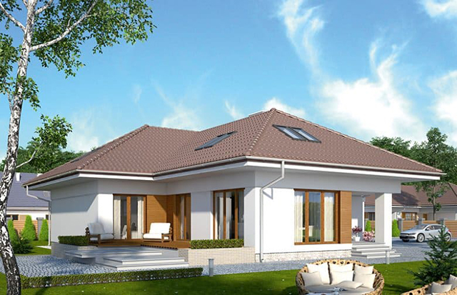 nhà cấp 4 3 phòng ngủ