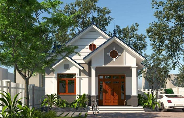 nhà cấp 4 3 phòng ngủ