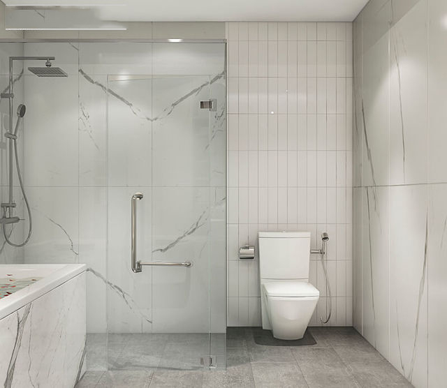 Phòng tắm mẫu thiết kế nhà anh Vinh