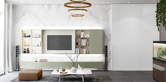 Mẫu Thiết kế nội thất nhà ống 5m x 20m mang phong cách hiện đại nhà anh Vinh - Phòng thờ