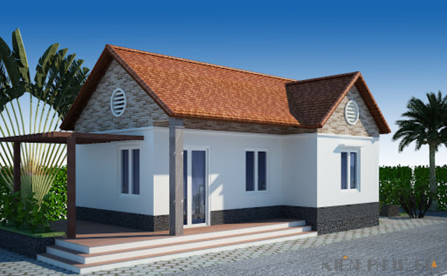 Nhà cấp 4 mái ngói