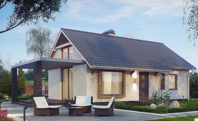 Nhà cấp 4 ở nông thôn