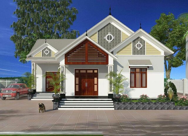 Nhà cấp 4 mái thái