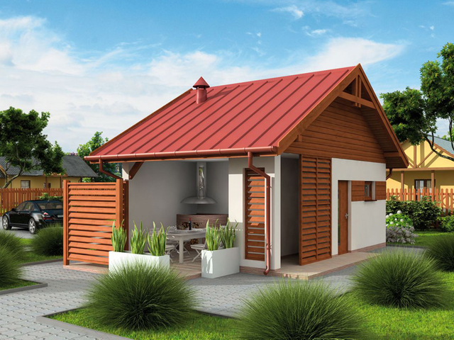 Nhà cấp 4 mái tôn