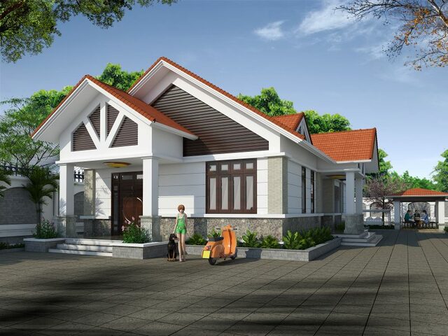 Nhà cấp 4 ở nông thôn