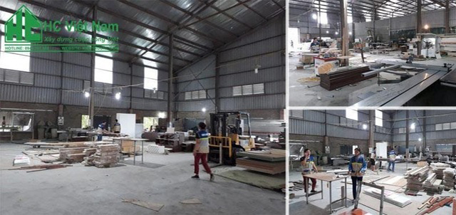 Xưởng sản xuất Kiến Trúc HC