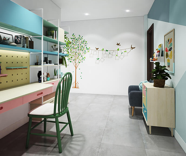 Mẫu Thiết kế nội thất nhà ống 5m x 20m mang phong cách hiện đại 11