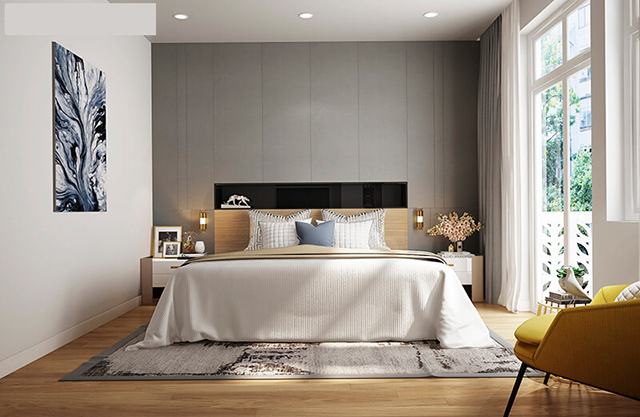 Mẫu Thiết kế nội thất nhà ống 5m x 20m mang phong cách hiện đại 5