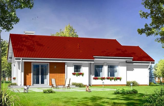 nhà cấp 4 mái thái