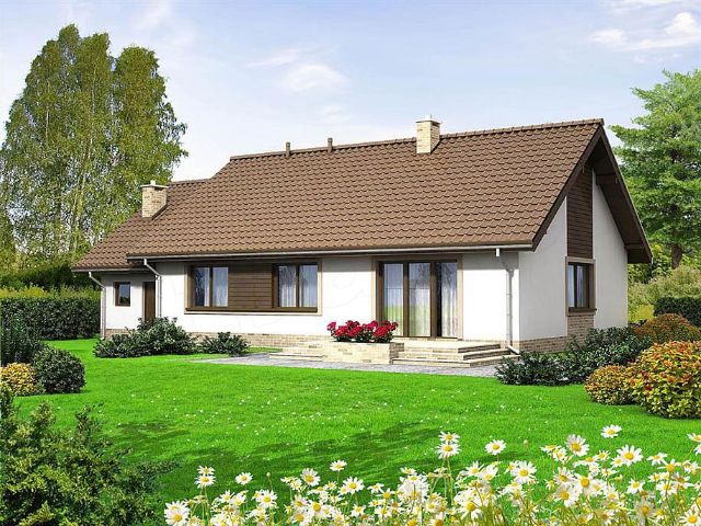 nhà cấp 4 mái thái