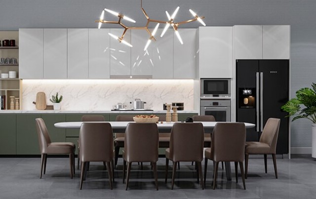 Thiết kế nội thất với phong cách hiện đại 3