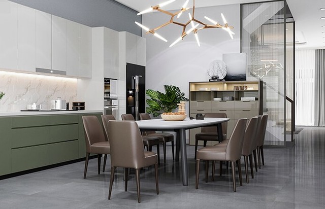 Thiết kế nội thất với phong cách hiện đại 4