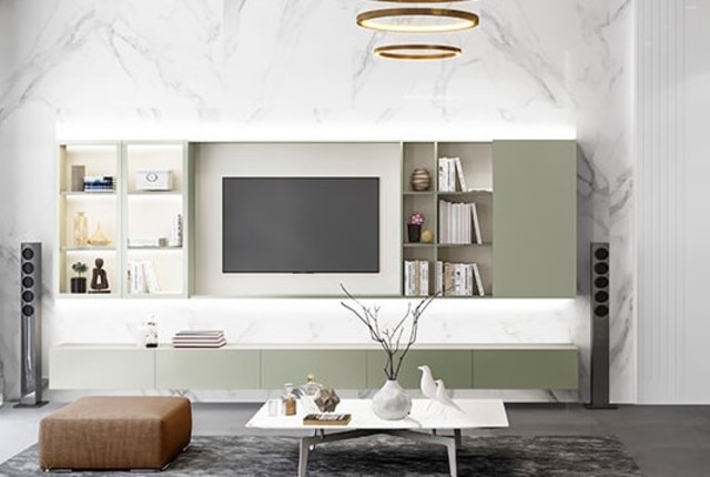 Thiết kế nội thất với phong cách hiện đại 1