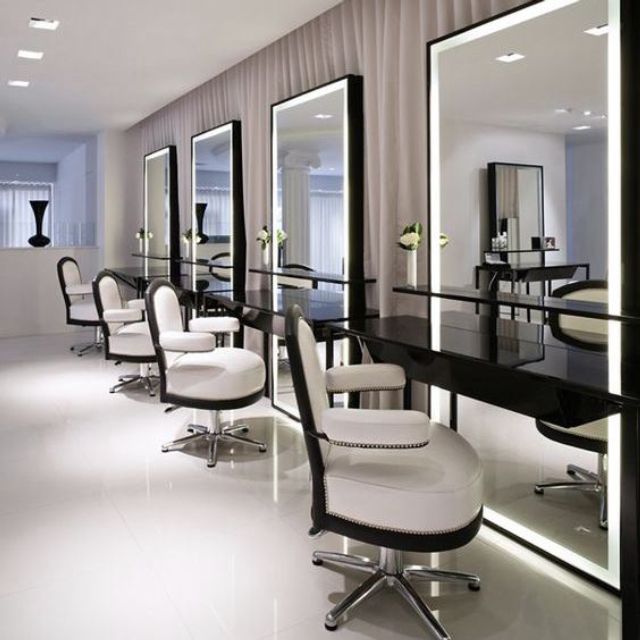 Một số mẫu gương trang trí dùng cho salon 