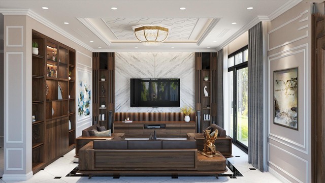 Nội thất gỗ tự nhiên phòng khách 5