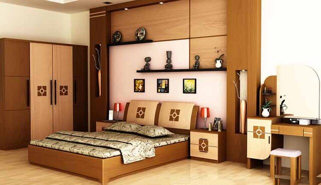 nội thất gỗ tự nhiên phòng ngủ 1