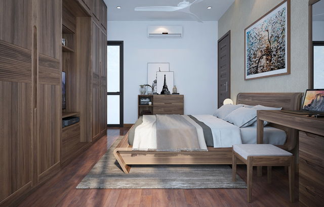 nội thất gỗ tự nhiên phòng ngủ 4