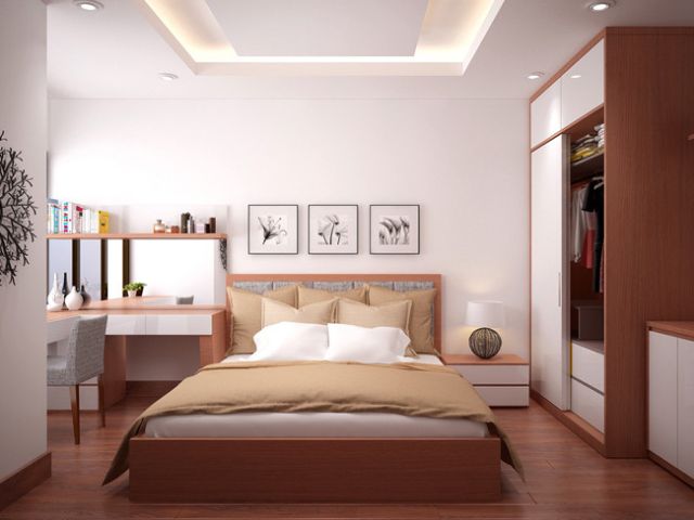 Thực hiện trang trí cho phòng ngủ