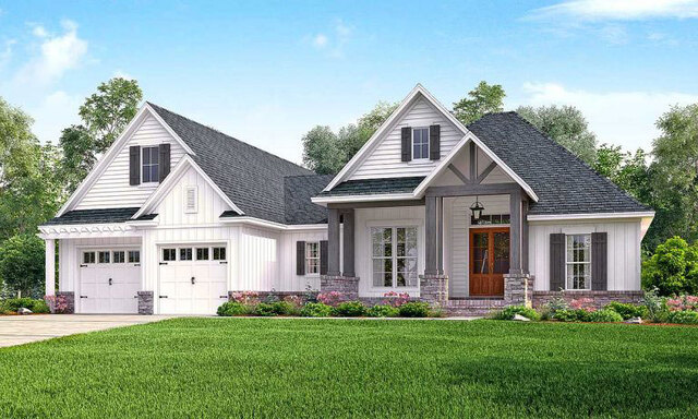 nhà cấp 4 gác lửng mái tôn phong cách châu Âu
