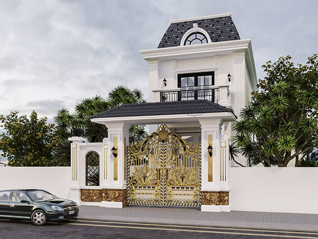 nhà phố tân cổ điển 2 tầng 1