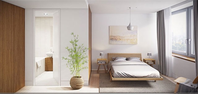 phòng ngủ tích hợp nhà vệ sinh 1