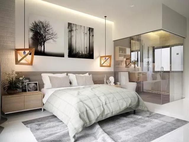 phòng ngủ tích hợp nhà vệ sinh 12