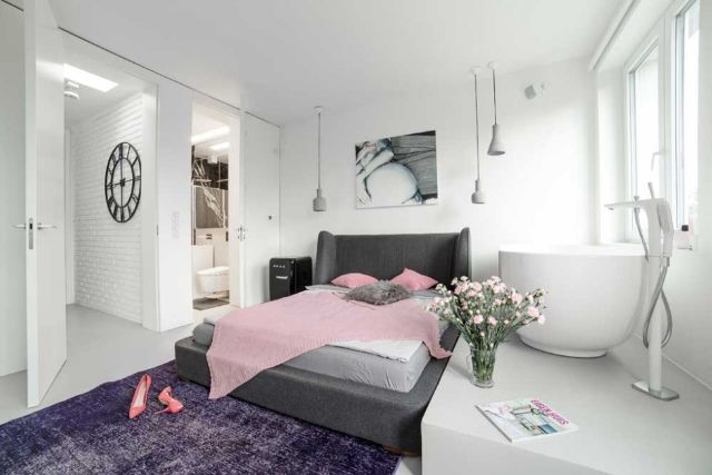 một số phòng ngủ có nhà vệ sinh cực đẹp, đạt chuẩn 