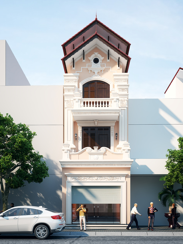 nhà phố bán cổ điển châu âu 3