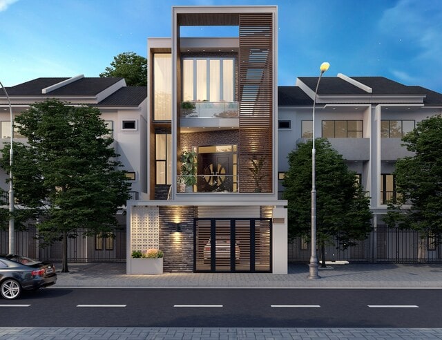 mẫu nhà ống 3 tầng mặt tiền 4m 5